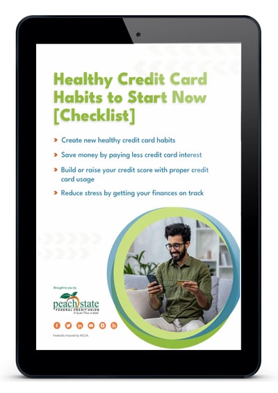 Healthy Credit Card Habits to Start Now Checklist Cover