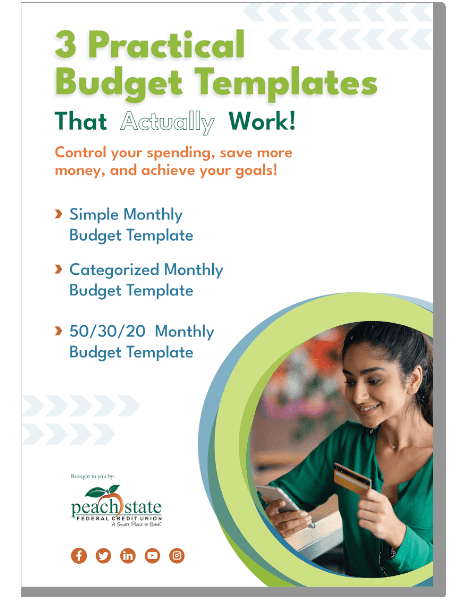 Three  Practical Budget Templates cover